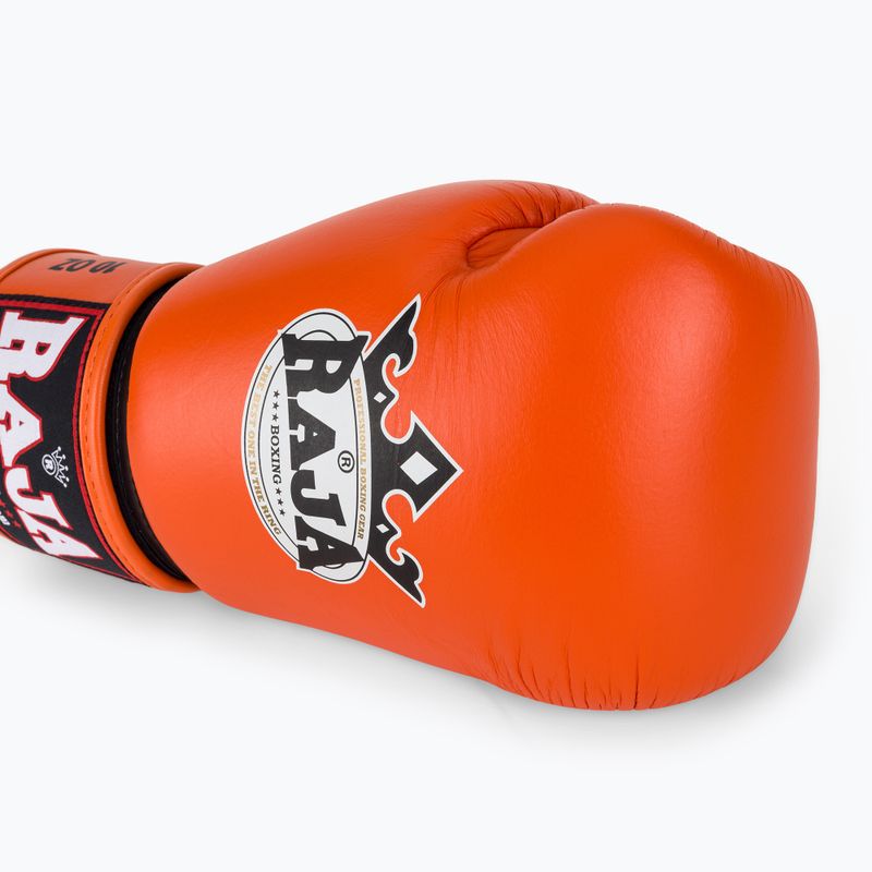 Boxhandschuhe RAJA BOXING Single Standard Genuine Leather orange 5