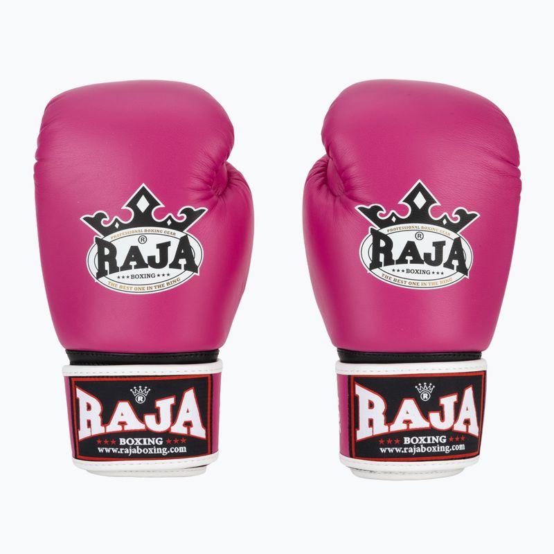 Boxhandschuhe RAJA BOXING Single Standard Genuine Leather pink 2