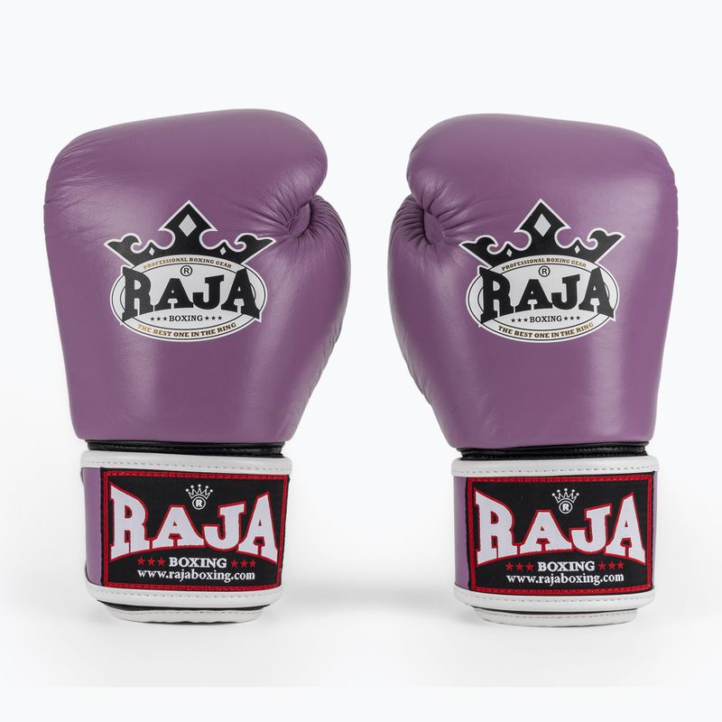 Boxhandschuhe RAJA BOXING Single Standard Genuine Leather purple 2