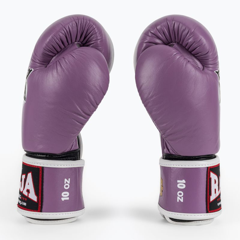 Boxhandschuhe RAJA BOXING Single Standard Genuine Leather purple 4