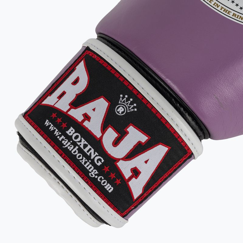 Boxhandschuhe RAJA BOXING Single Standard Genuine Leather purple 6