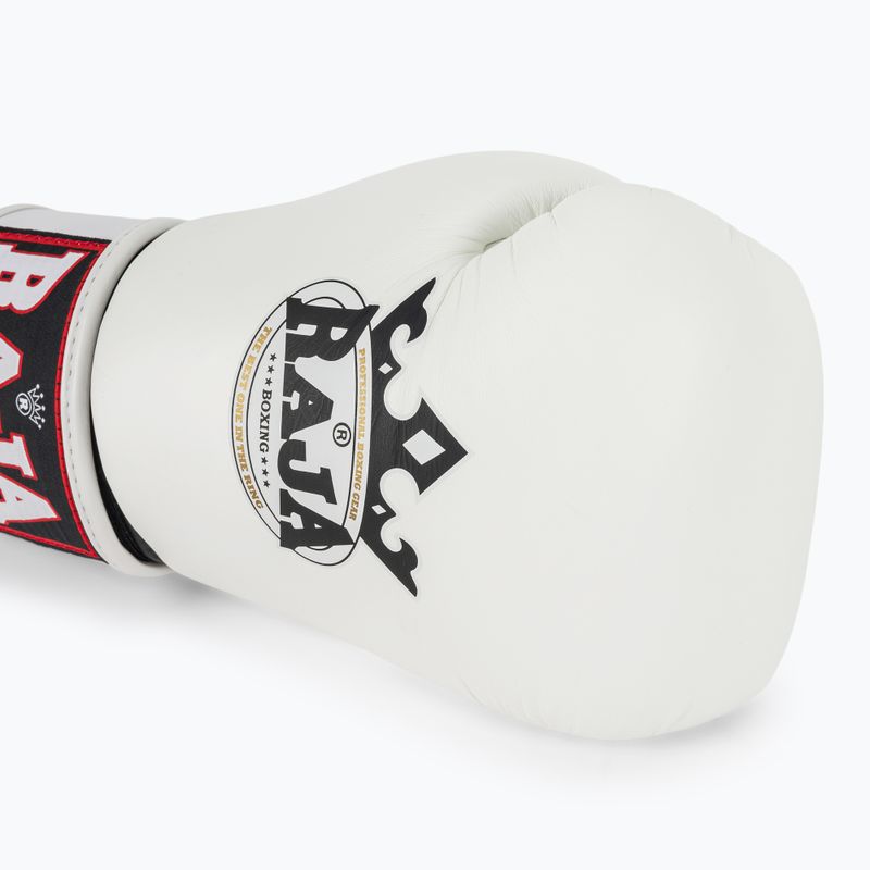 Boxhandschuhe RAJA BOXING Single Standard Genuine Leather white 5
