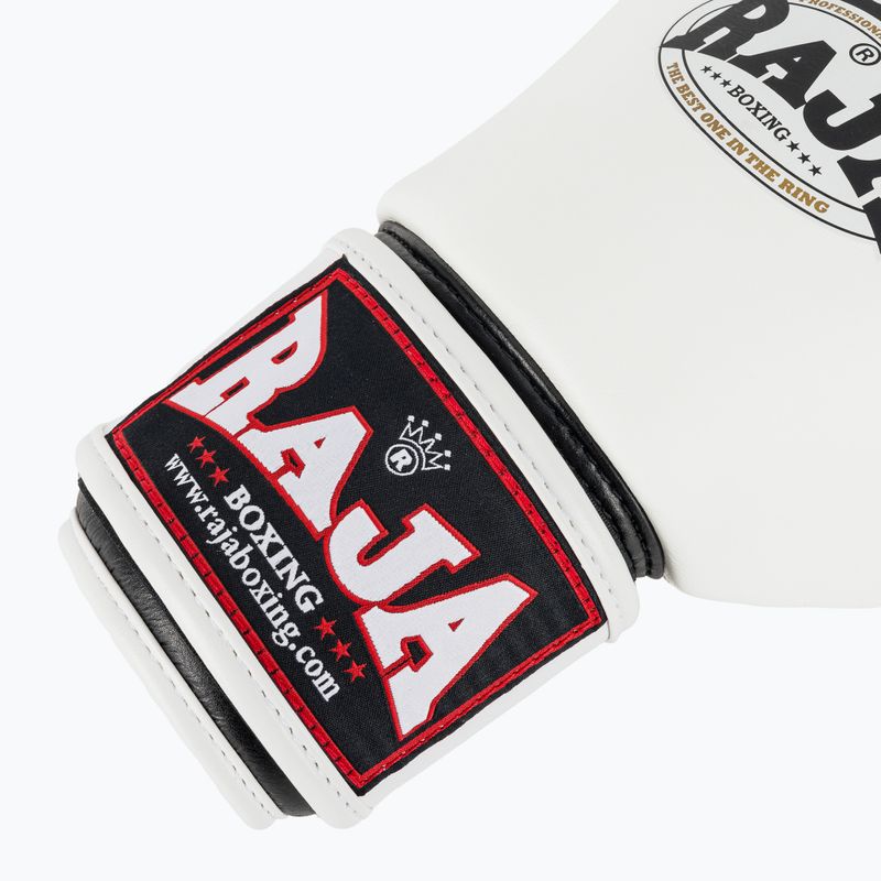 Boxhandschuhe RAJA BOXING Single Standard Genuine Leather white 6
