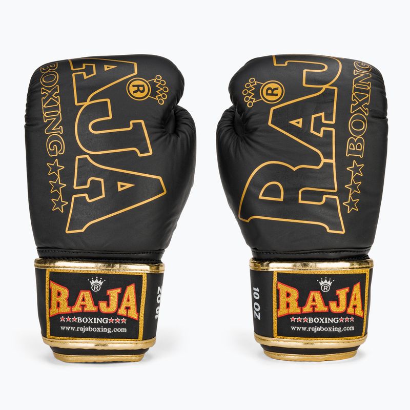 Boxhandschuhe RAJA BOXING Origin Standard Genuine Leather black 2