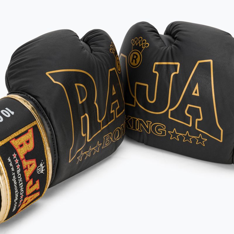Boxhandschuhe RAJA BOXING Origin Standard Genuine Leather black 7