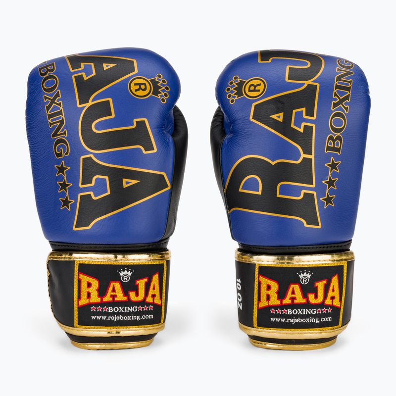 Boxhandschuhe RAJA BOXING Origin Standard Genuine Leather blue 2