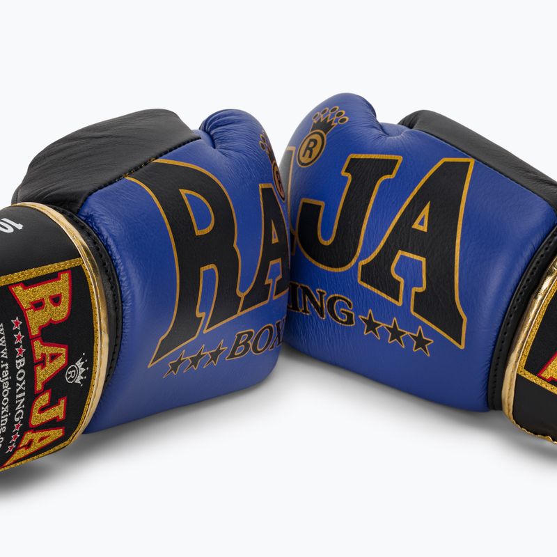 Boxhandschuhe RAJA BOXING Origin Standard Genuine Leather blue 7