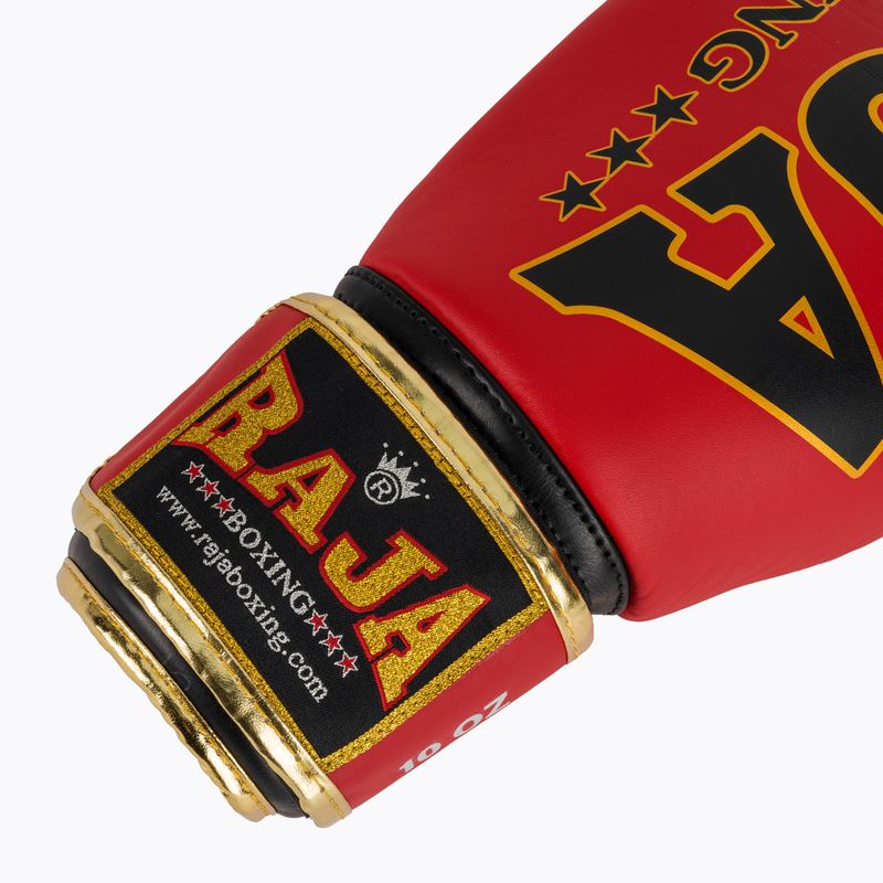 Boxhandschuhe RAJA BOXING Origin Standard Genuine Leather red 6