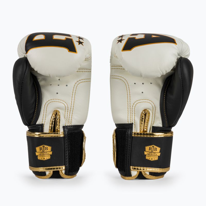 Boxhandschuhe RAJA BOXING Origin Standard Genuine Leather white 3