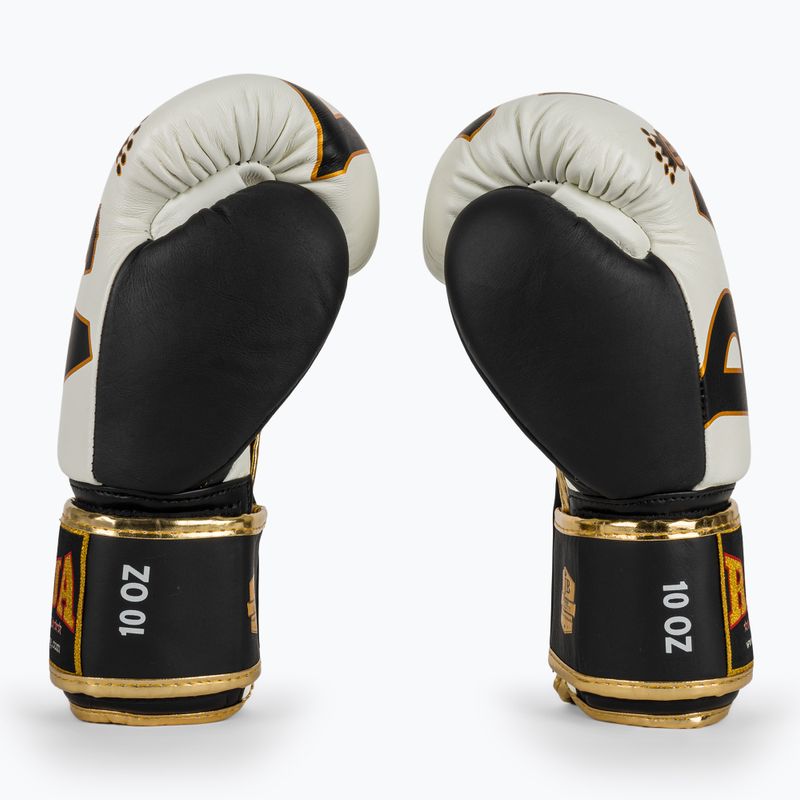 Boxhandschuhe RAJA BOXING Origin Standard Genuine Leather white 4