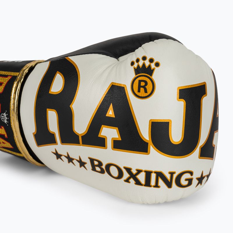 Boxhandschuhe RAJA BOXING Origin Standard Genuine Leather white 5