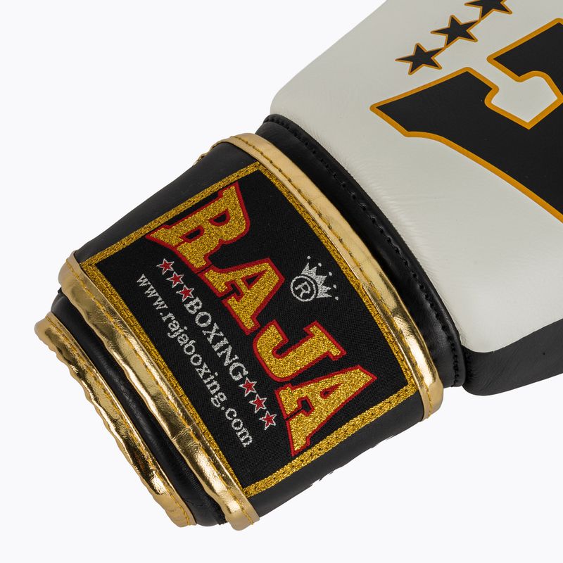 Boxhandschuhe RAJA BOXING Origin Standard Genuine Leather white 6
