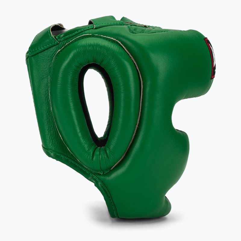 Boxhelm RAJA BOXING Genuine Leather green 2