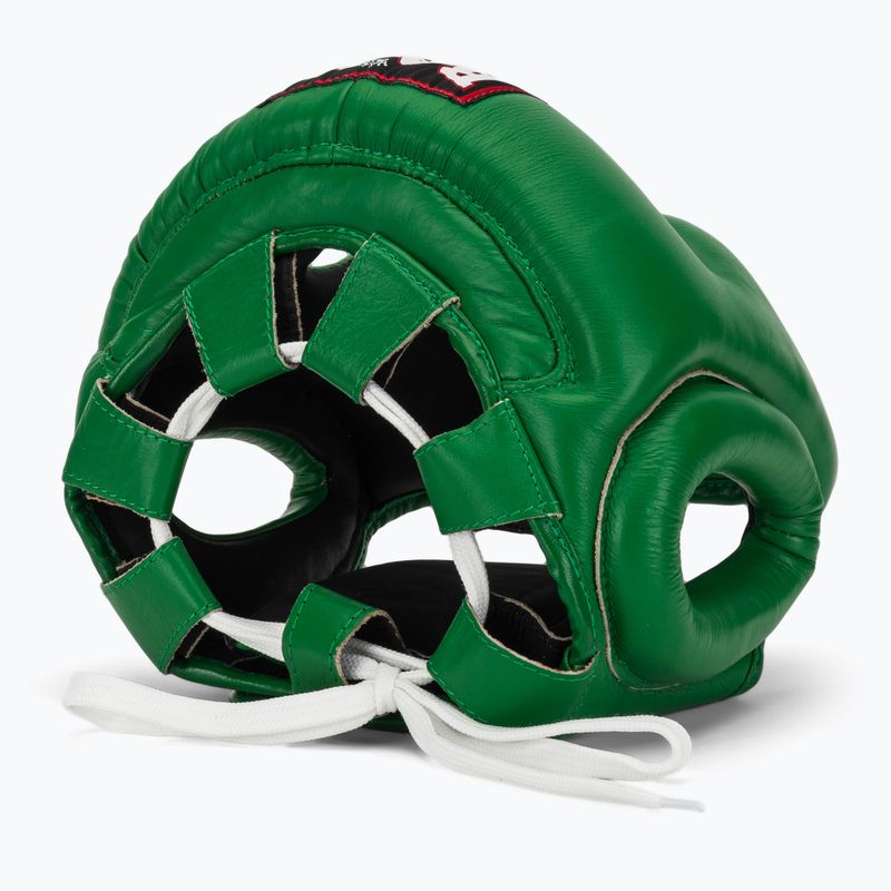 Boxhelm RAJA BOXING Genuine Leather green 6