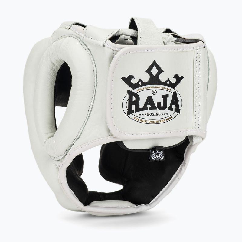 Boxhelm RAJA BOXING Genuine Leather white 3