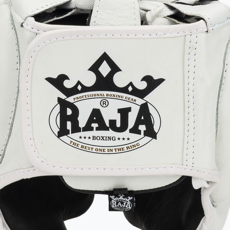 Boxhelm RAJA BOXING Genuine Leather white 5