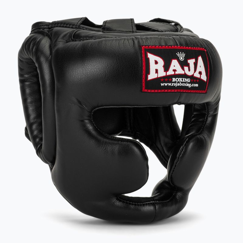 Boxhelm RAJA BOXING Semi Leather black