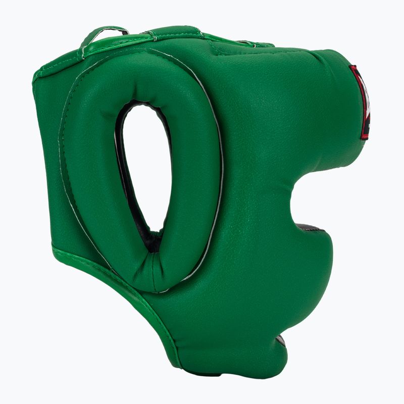 Boxhelm RAJA BOXING Semi Leather green 2