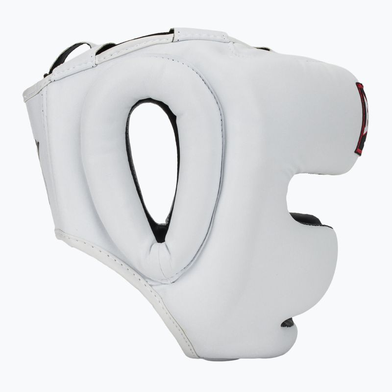 Boxhelm RAJA BOXING Semi Leather white 2