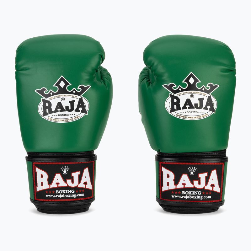 Boxhandschuhe RAJA BOXING Single Semi Leather green 2