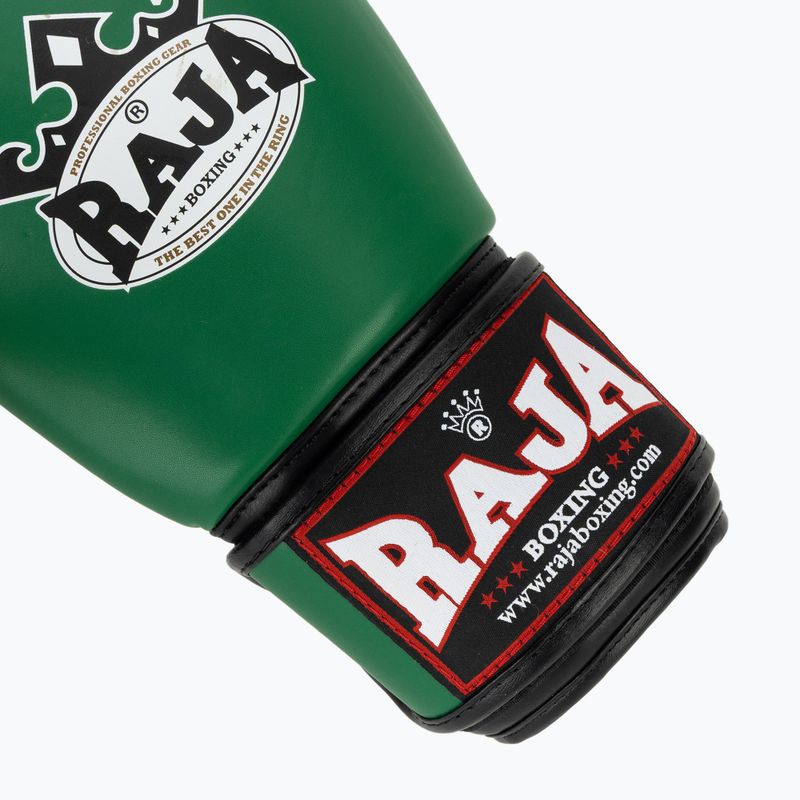 Boxhandschuhe RAJA BOXING Single Semi Leather green 6