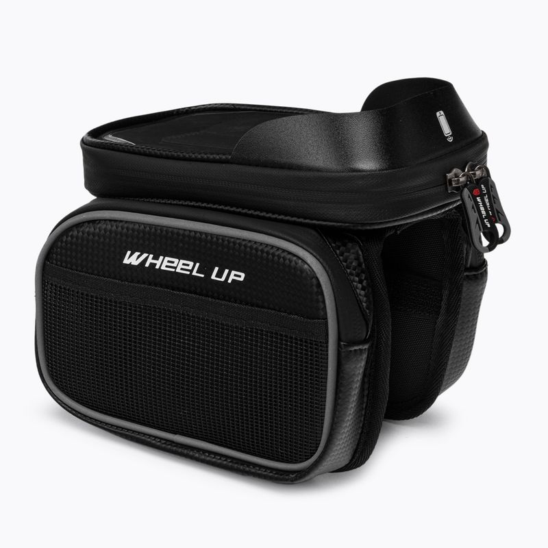 Wheel Up Fahrradrahmen Gepäcktasche schwarz 11715 2