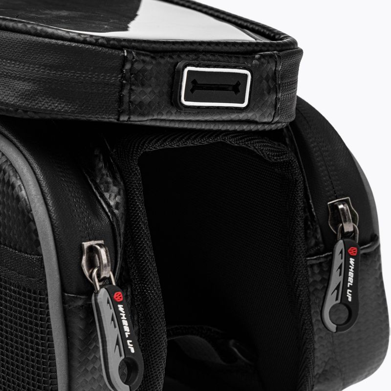 Wheel Up Fahrradrahmen Gepäcktasche schwarz 11715 5