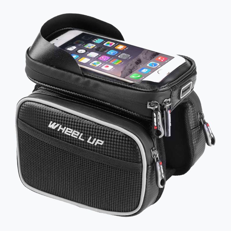 Wheel Up Fahrradrahmen Gepäcktasche schwarz 11715 10