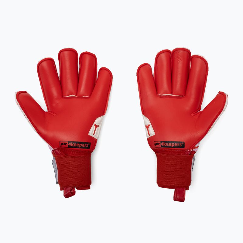 4Keepers Force V 4.20 RF Torwarthandschuh rot und weiß 4410 2