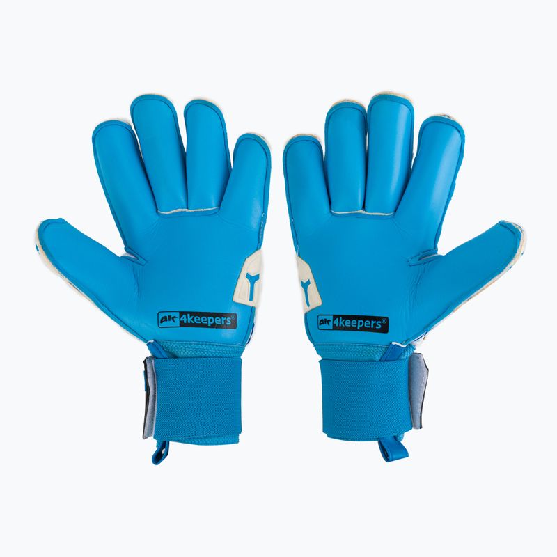 4Keepers Force V-1.20 Rf Torwarthandschuhe blau und weiß 2