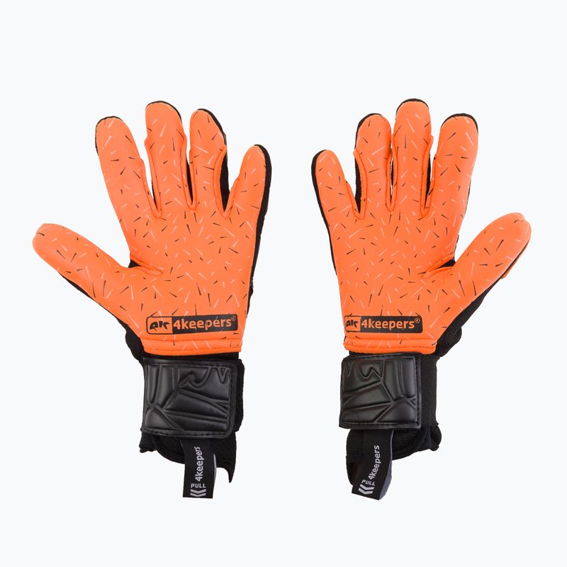 Torwarthandschuhe Kinder 4Keepers Equip Flame Nc Jr schwarz-orange EQUIPFLNCJR 2