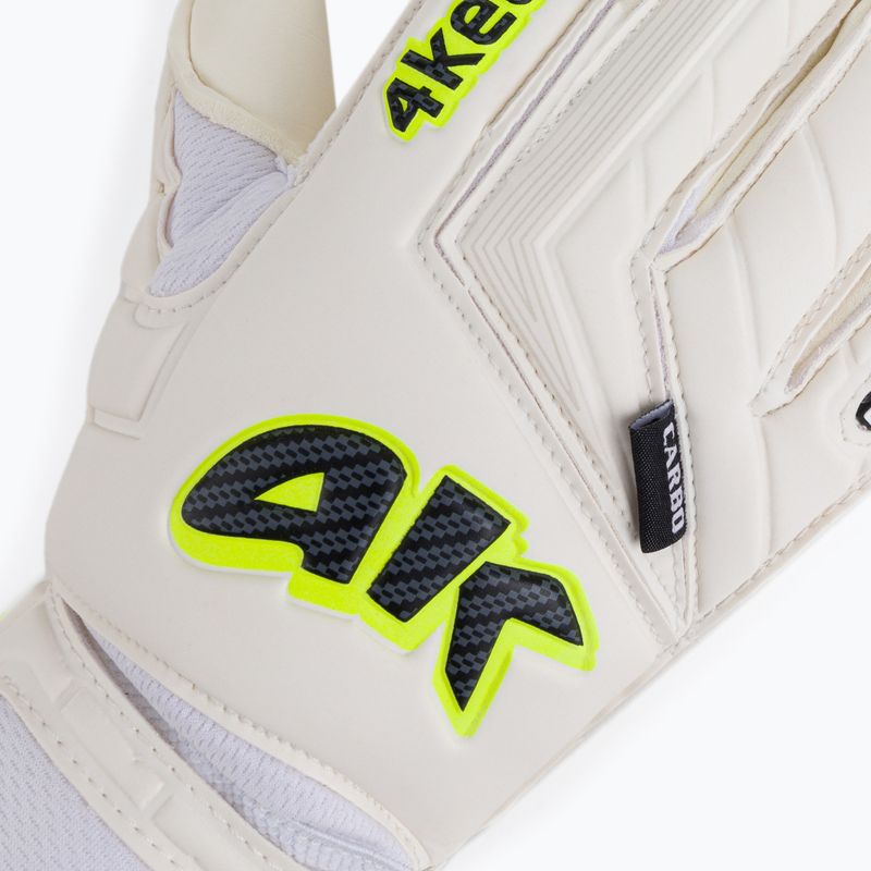 4Keepers Champ Carbo V RF Torwarthandschuhe weiß 3