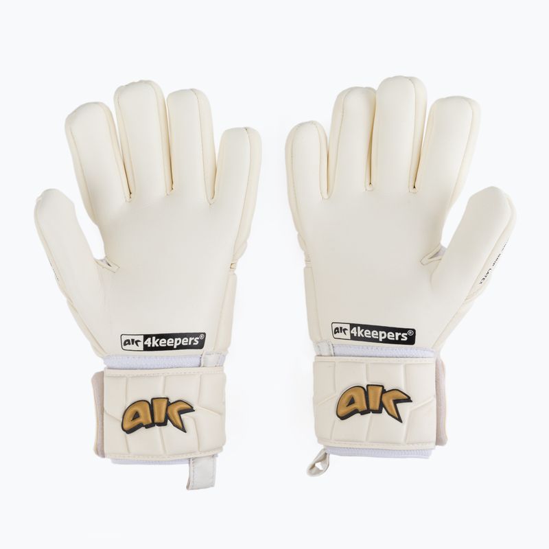 4Keepers Champ Gold V Nc weiß und gold Torwarthandschuhe 2