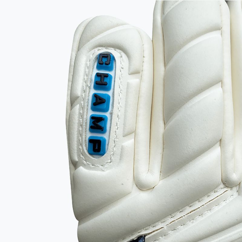 4Keepers Champ Aqua V Nc Torwarthandschuhe weiß und blau 7