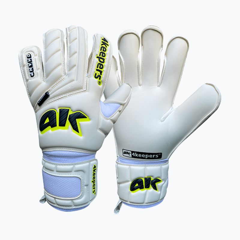 Kinder-Torwarthandschuhe 4Keepers Champ Carbo V Hb weiß 6