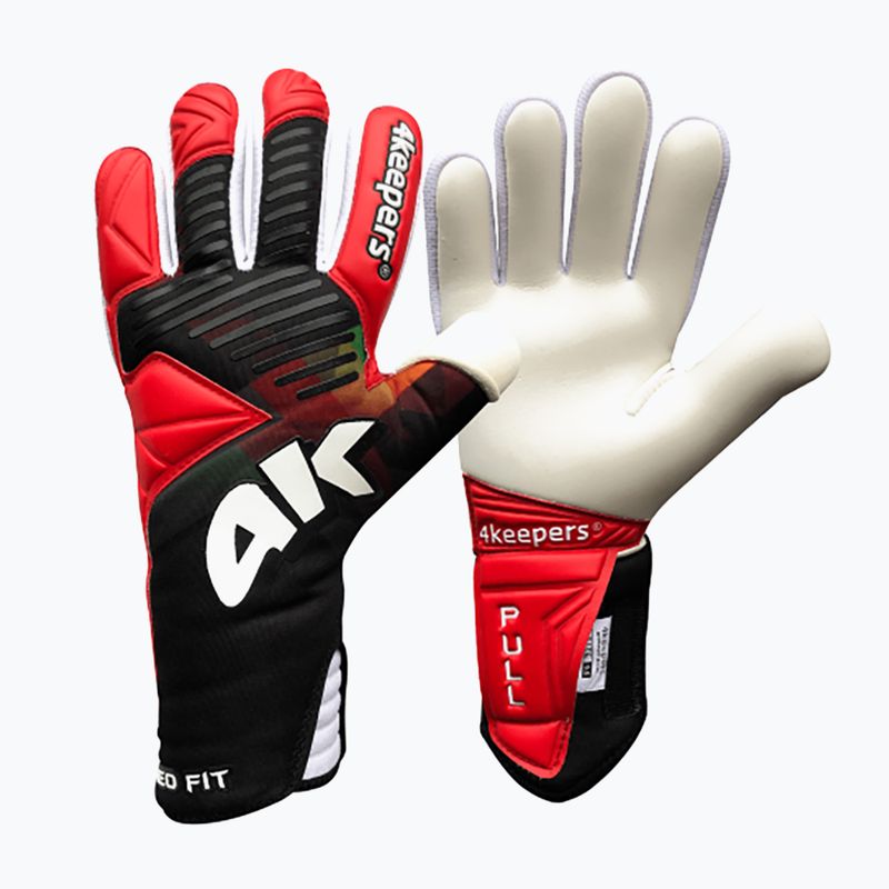 4Keepers Neo Drago Nc Torwarthandschuhe schwarz und rot 6