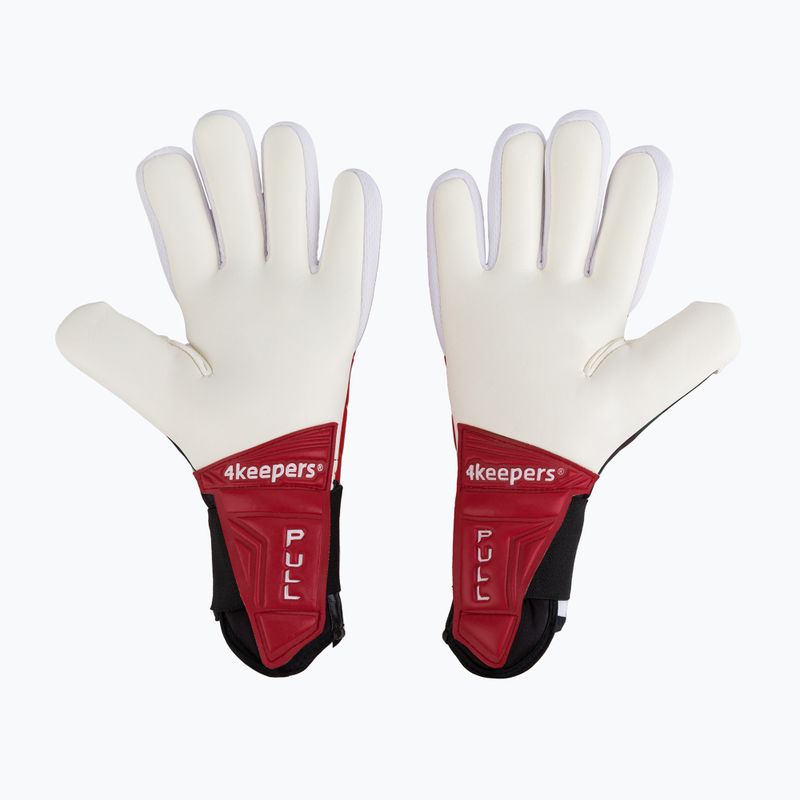 4Keepers Neo Drago Nc Torwarthandschuhe schwarz und rot 2