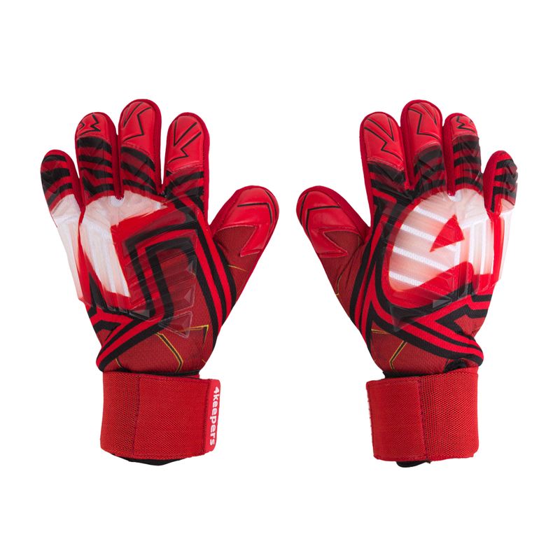 Kinder-Torwarthandschuhe 4Keepers Evo Vera Nc rot