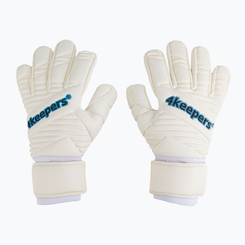 Torwarthandschuhe für Kinder 4Keepers Retro IV NC weiß 4KRIVNCJR