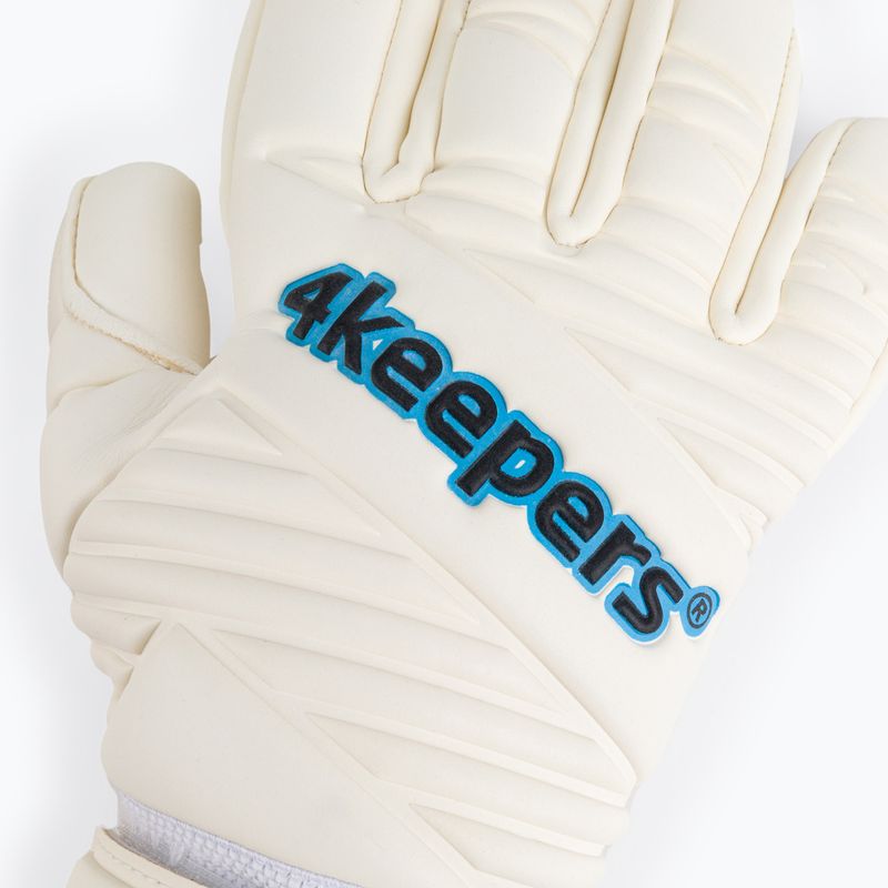 Torwarthandschuhe für Kinder 4Keepers Retro IV NC weiß 4KRIVNCJR 3