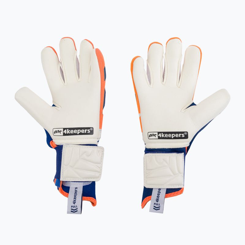 Torwarthandschuhe Kinder 4Keepers Equip Puesta Nc Jr blau-orange EQUIPPUNCJR 2