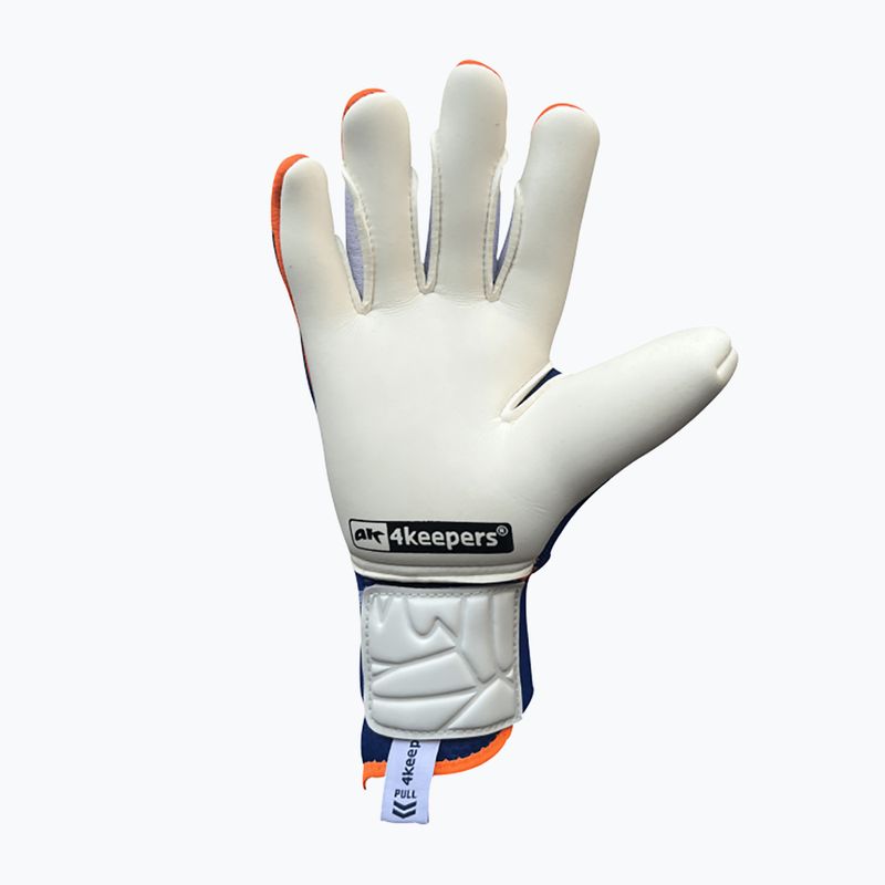 Torwarthandschuhe 4Keepers Equip Puesta Nc blau-orange EQUIPPUNC 5