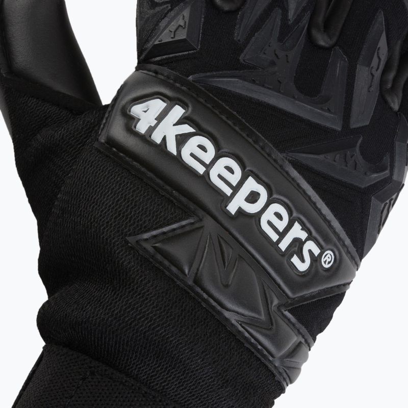 Torwarthandschuhe Kinder 4Keepers Equip Panter Nc Jr schwarz EQUIPPANCJR 3