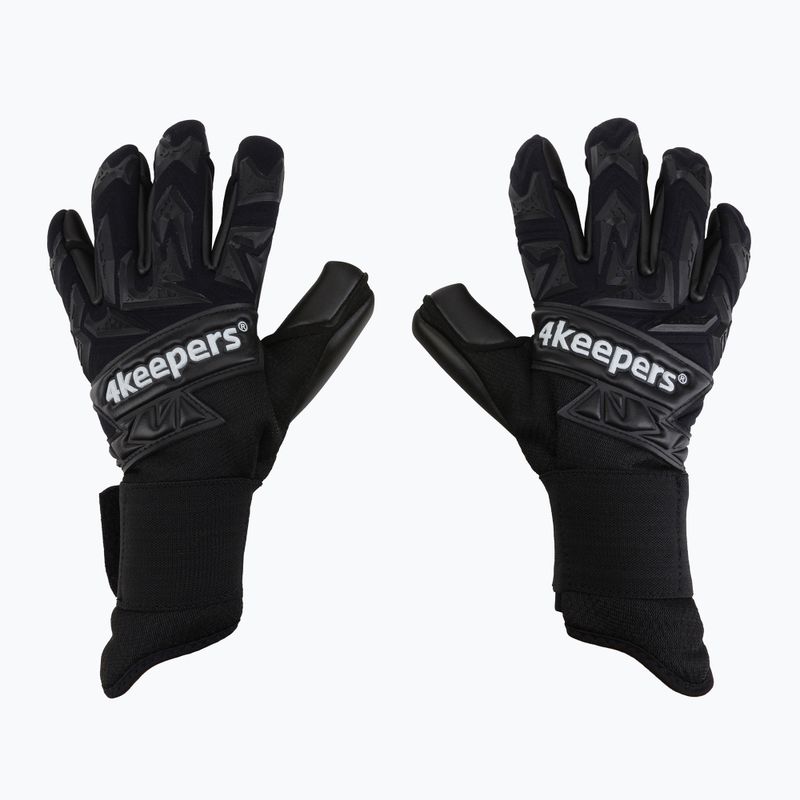 Torwarthandschuhe 4Keepers Equip Panter Nc schwarz EQUIPPANC