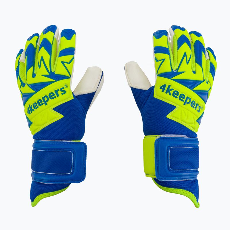 Torwarthandschuhe Kinder 4Keepers Equip Breeze Nc Jr blau-grün EQUIPBRNCJR