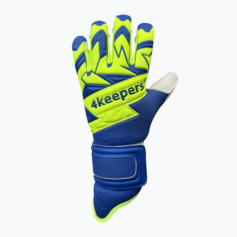 Torwarthandschuhe Kinder 4Keepers Equip Breeze Nc Jr blau-grün EQUIPBRNCJR 4