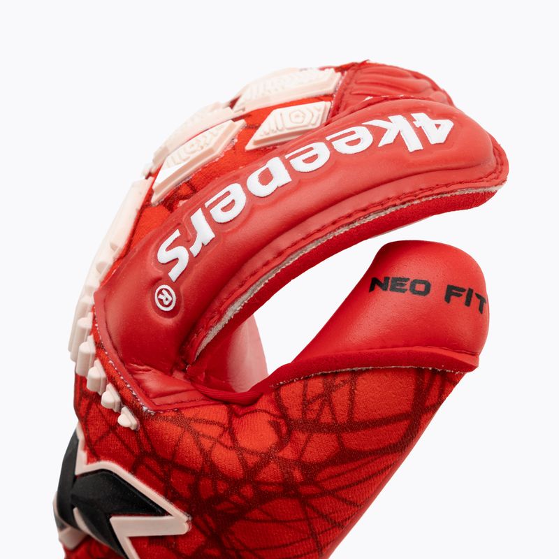 4Keepers Neo Rodeo Rf2G Jr Kinder Torwarthandschuhe rot 3