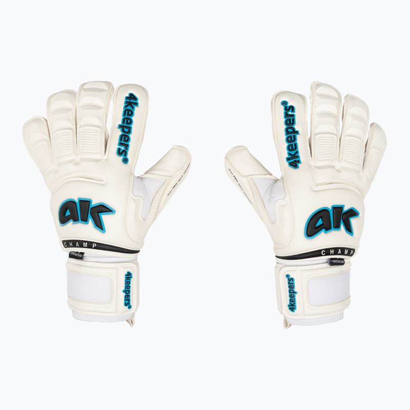 4Keepers Champ AQ Kontakt VI Torwarthandschuhe weiß