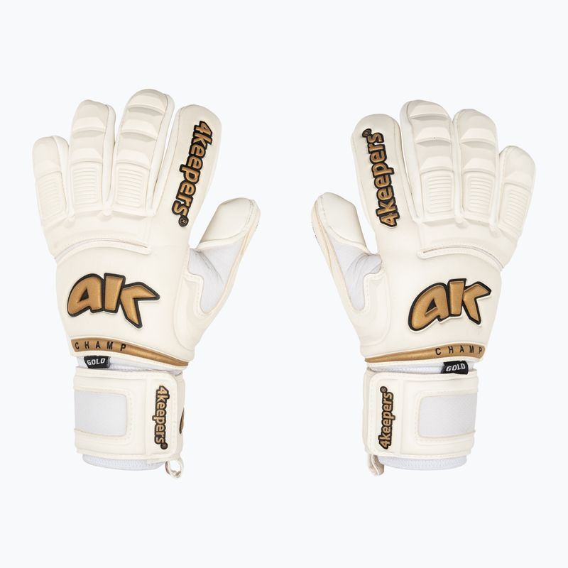 4Keepers Champ Gold VI Torwarthandschuh weiß