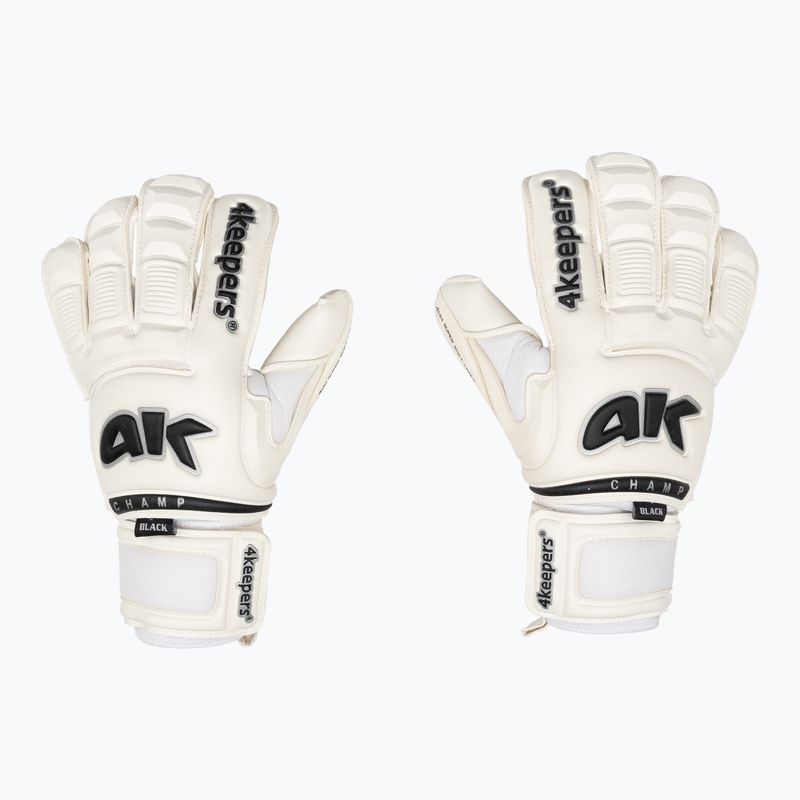 4Keepers Champ Black VI Torwarthandschuhe weiß